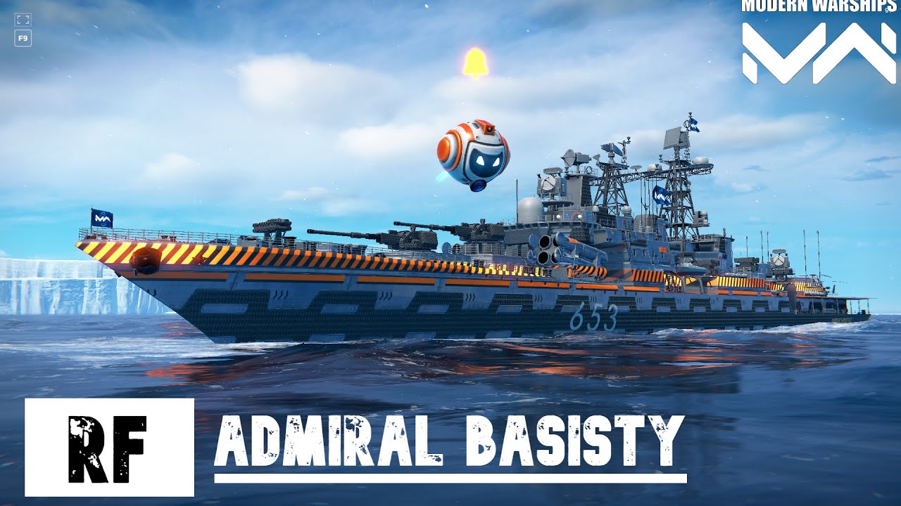 RF Admiral Basisty | Spesialis Close Combat? | Modern Warships