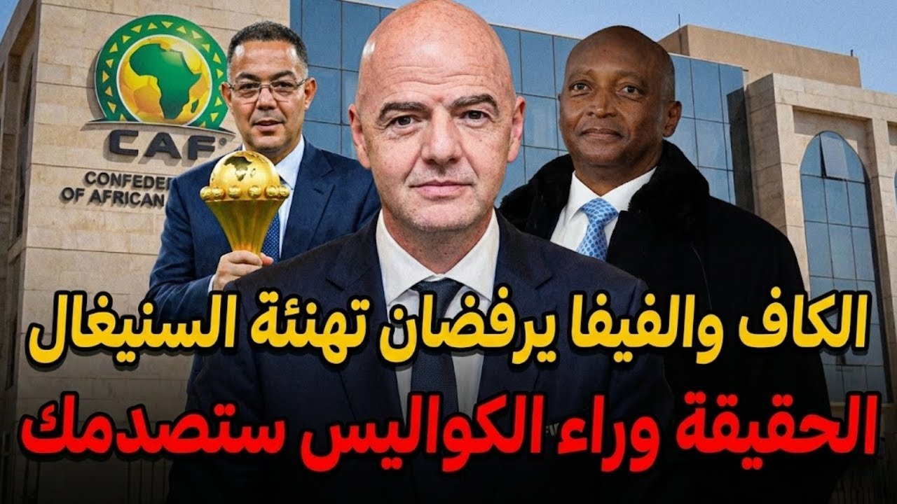 هل يُسحب لقب كأس إفريقيا من السنغال؟😱 قرار صادم من الكاف والفيفا 🚨
