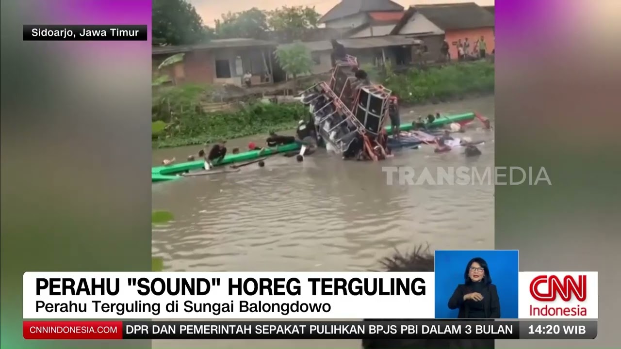 Perahu Sound Horeg Terguling | REDAKSI (09/02/26)
