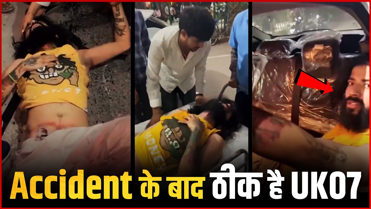 UK07 Rider is Safe Now After Instagram Live Accident | Anurag Dobhal Admitted in Hospital