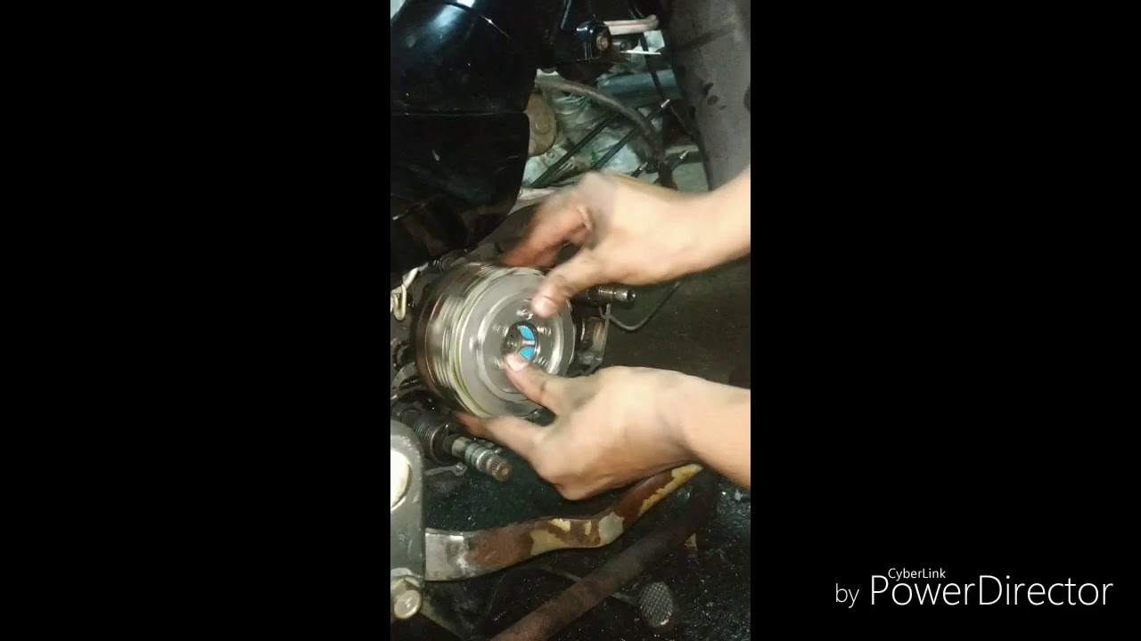 Tukar plate clutch modenas kriss110 part 2 motor lemau nak monopos