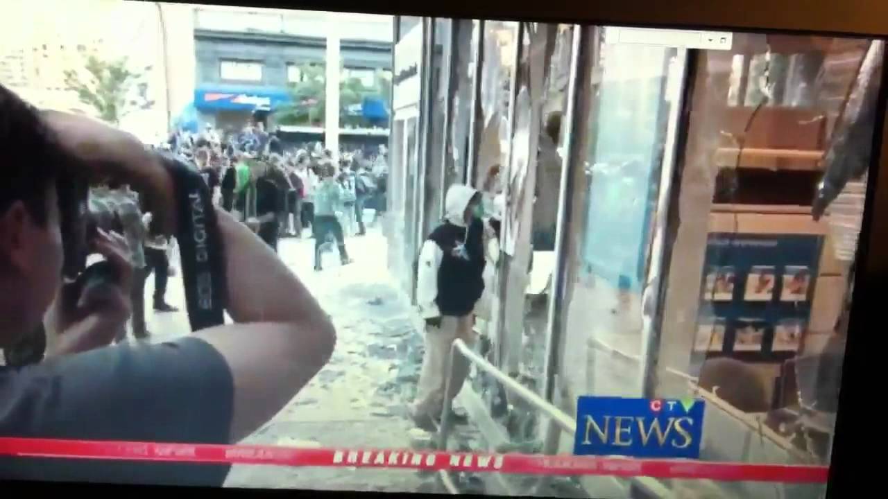 Timeline of Vancouver Riots
