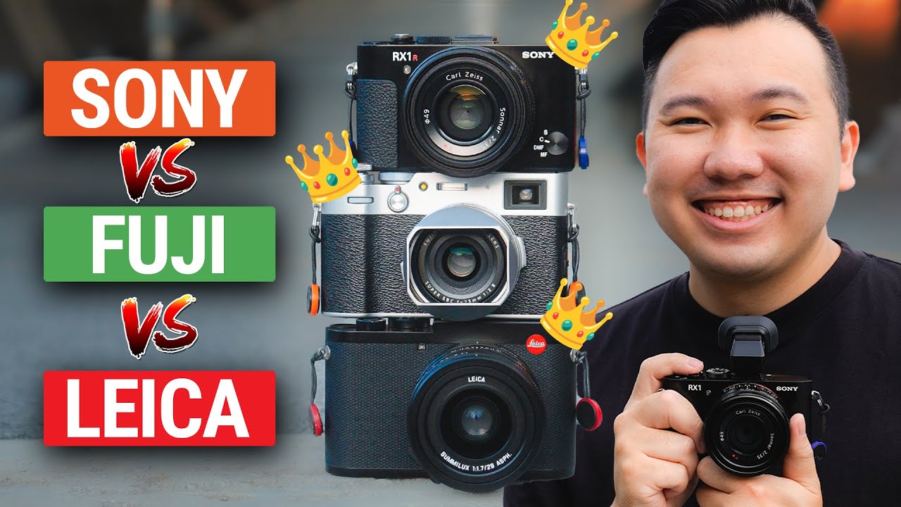 Лучшее сравнение камер для повседневного ношения! Fuji X100V Leica Q2 Sony RX1RII