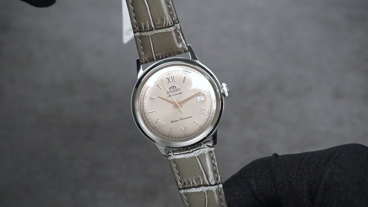 Đồng hồ nam dây da Orient Bambino Classic Version 2 RA-AC0025N30B