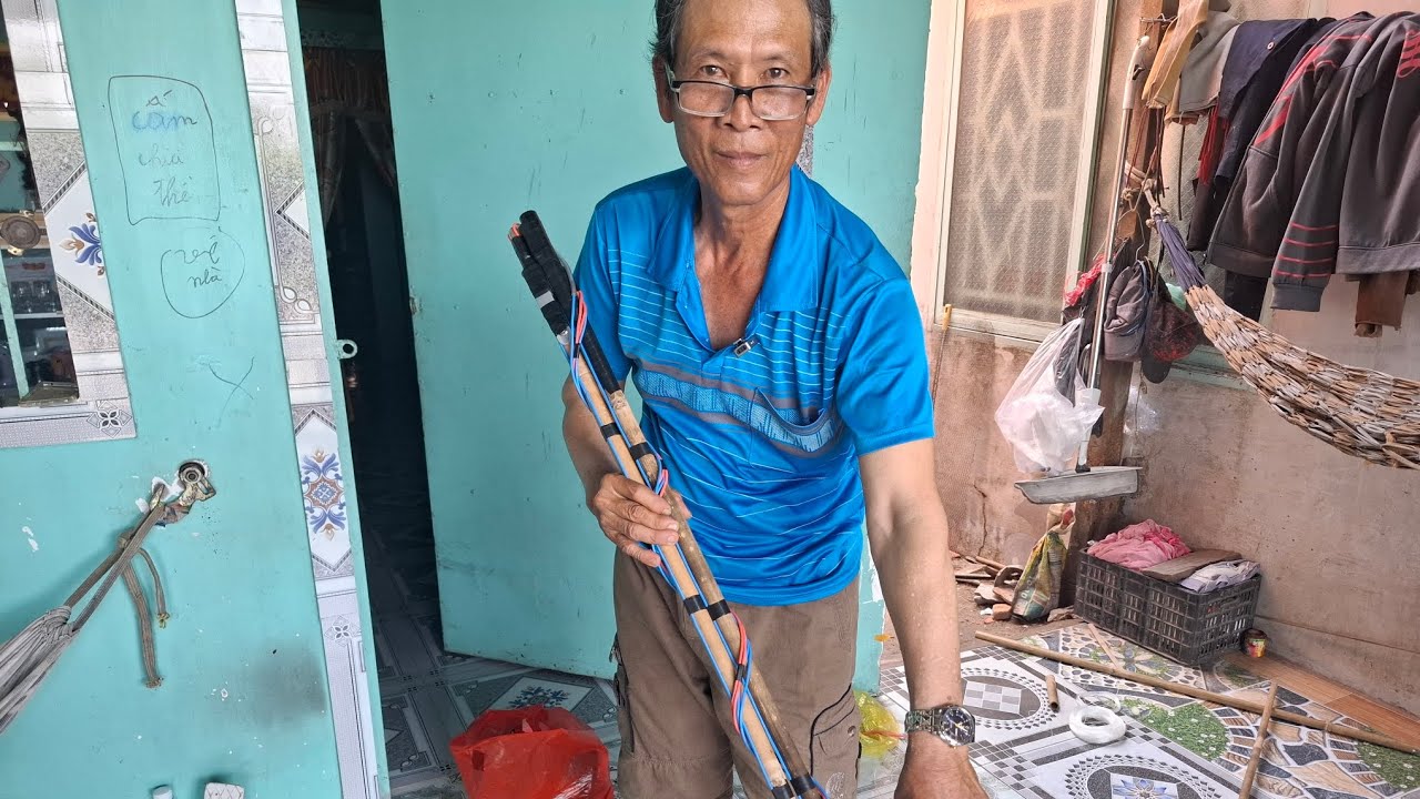 Chào cả nhà hôm nay chú sáu hướng dẫn làm cặp cần nha