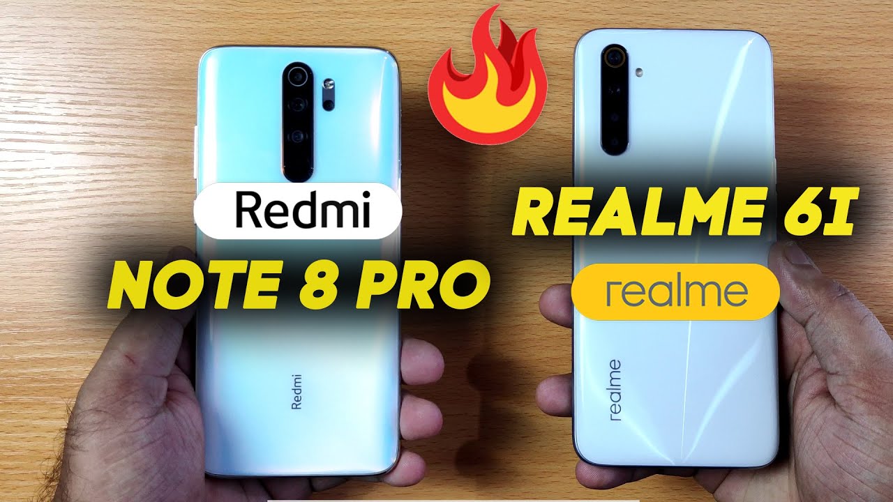 Redmi Note 8 PRO vs Realme 6i Speed Test Comparison - Realme 6i Better?🔥