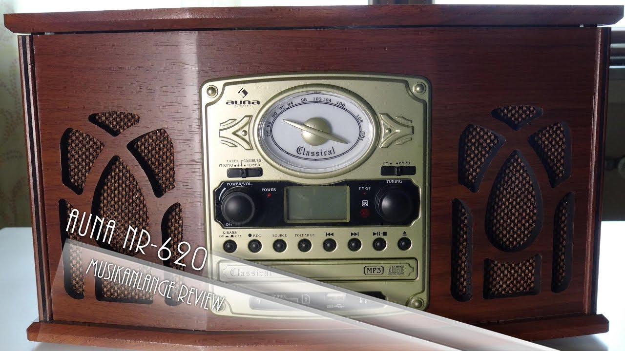 auna NR-620 Musikanlage im Retro Design review