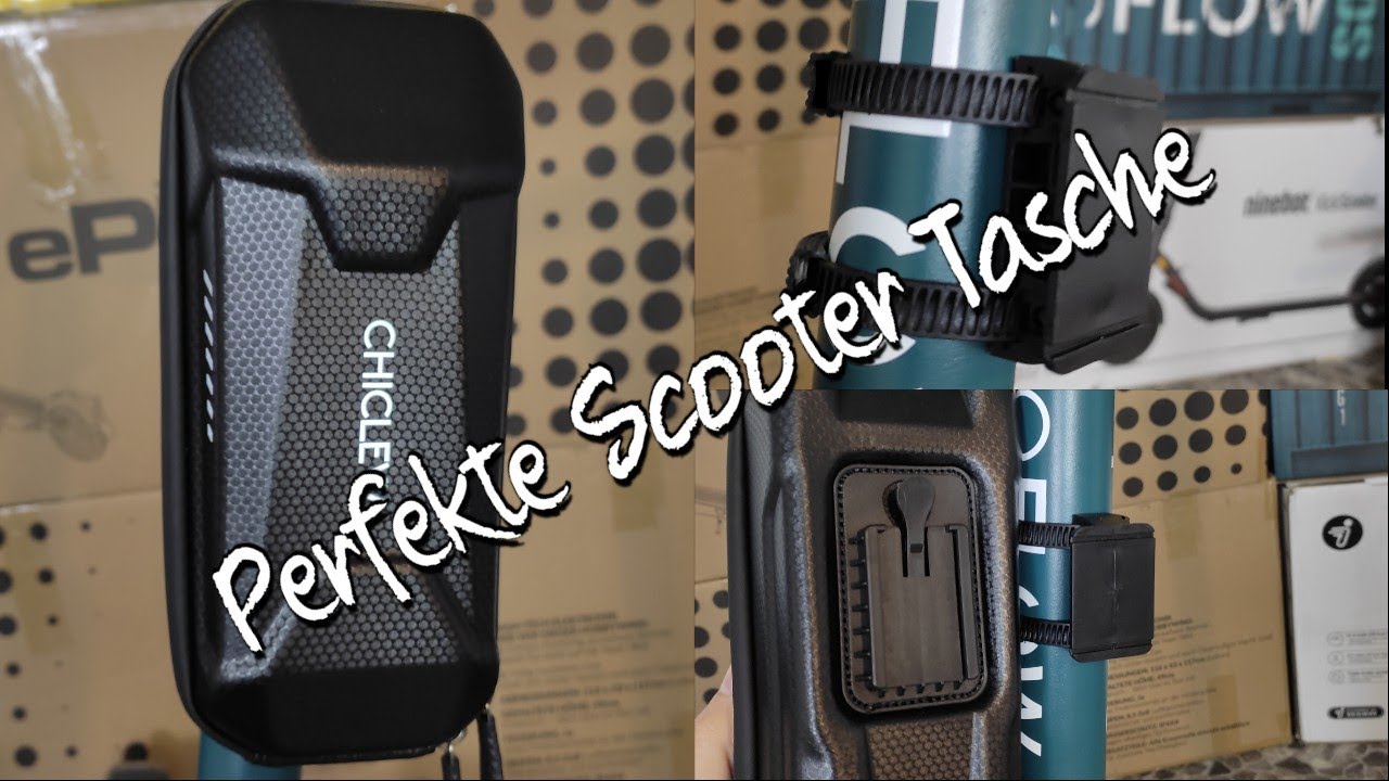 Perfekte Scooter Tasche für Ninebot / Soflow / Xiaomi / Legend uvm by Chiclew