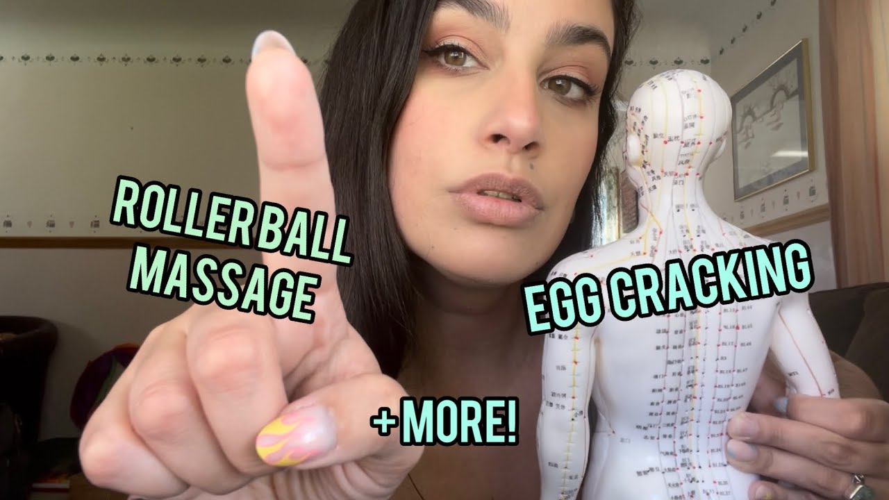 Unplanned, Fast & Aggressive ASMR | Egg Cracking / Children&rsquo;s Rhymes + Roller Ball Massage