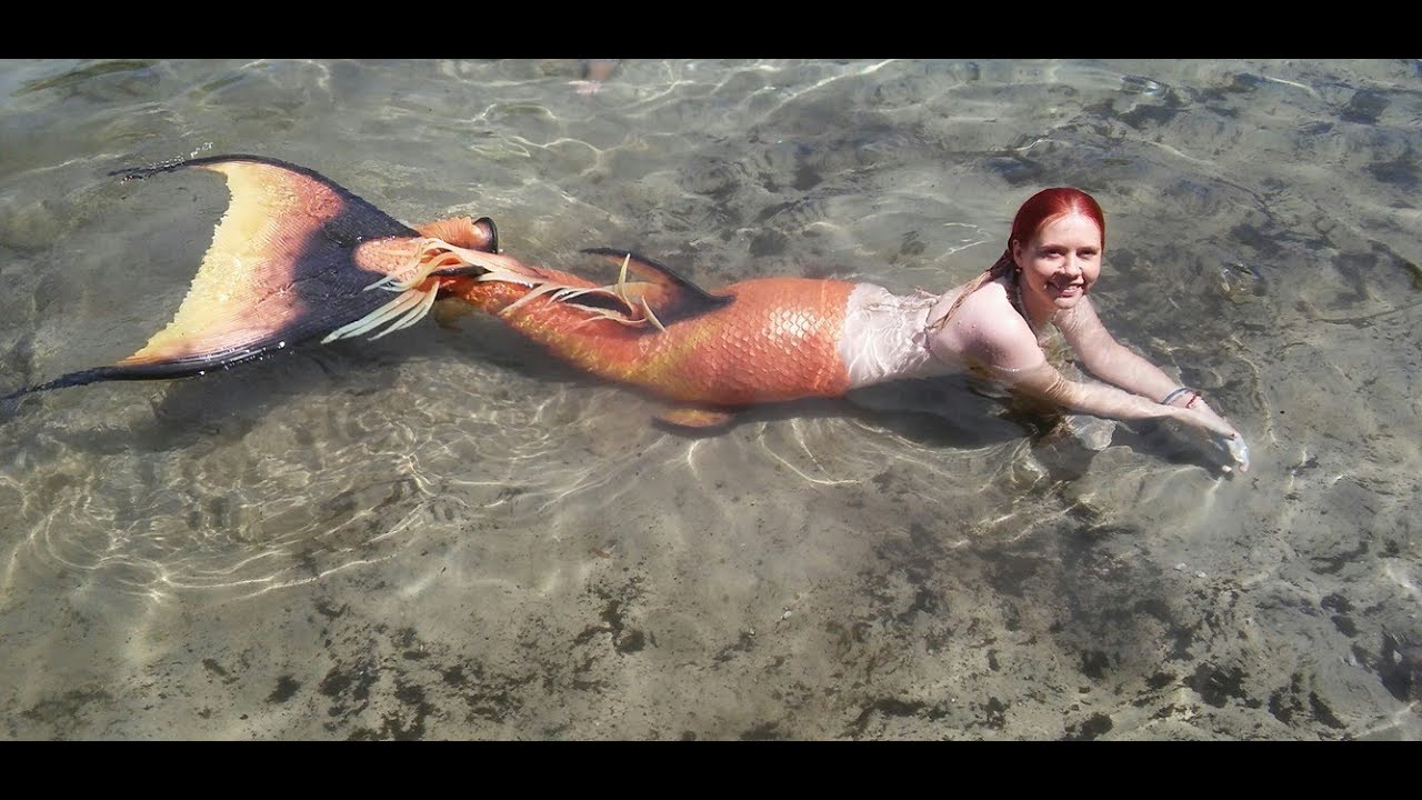 First Silicone Tail Swim! - Mermaid Draca
