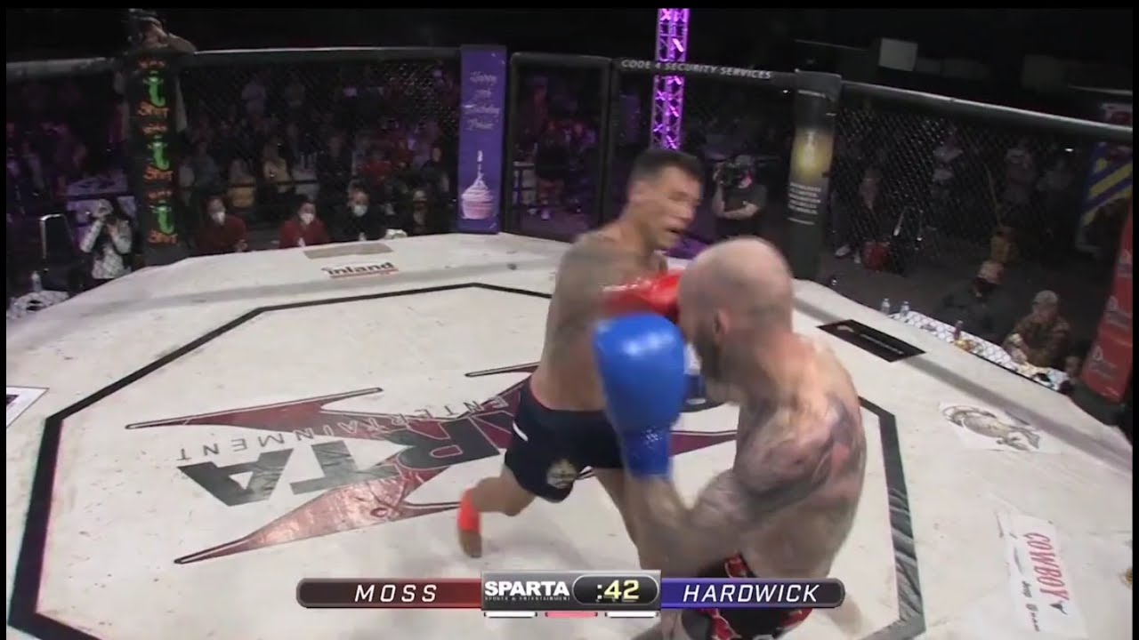 Sparta Wyoming 3 Co Main Justin Moss vs JD Hardwick Kickboxing