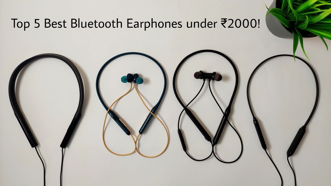 Top 5 BEST Bluetooth Earphones under Rs 2000 in India | OnePlus Bullets Z, Oppo Enco M31, Realme etc