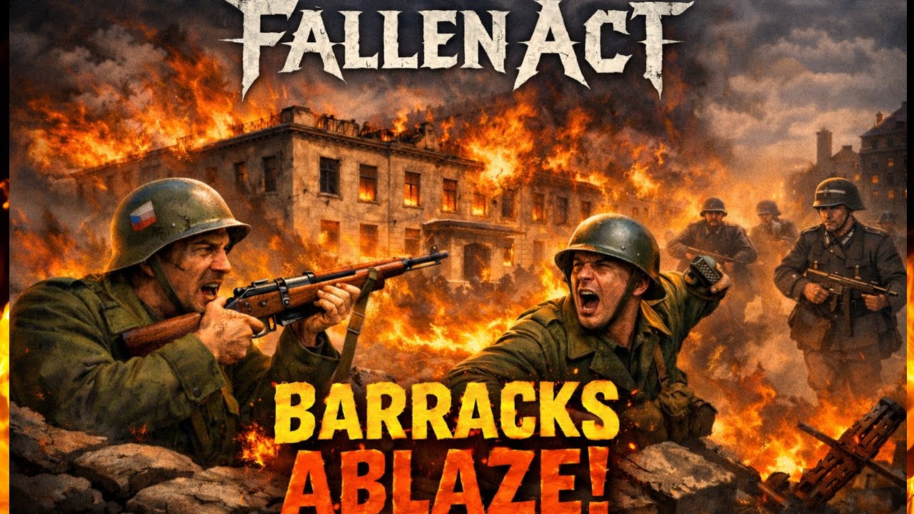 Fallen Act - Barracks ablaze!