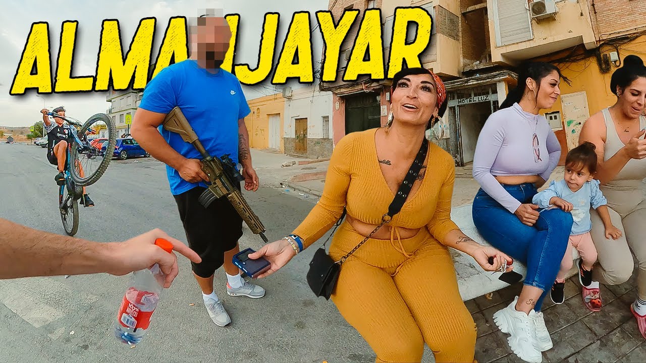 SOLO en el BARRIO MÁS PELIGROSO de GRANADA | Almanjáyar 🇪🇸
