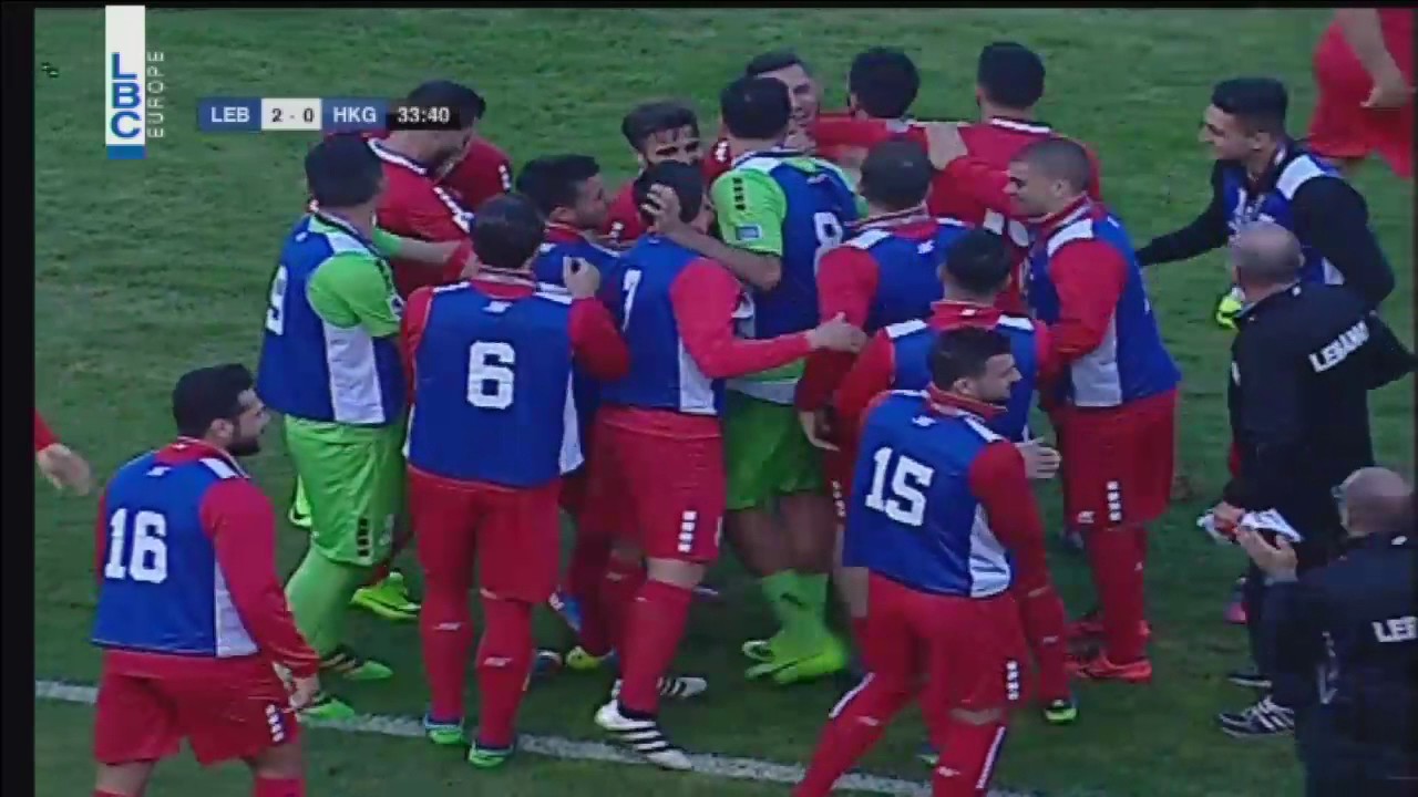 Football -  Lebanon v/s Hong Kong  - Hassan Maatouk's goal
