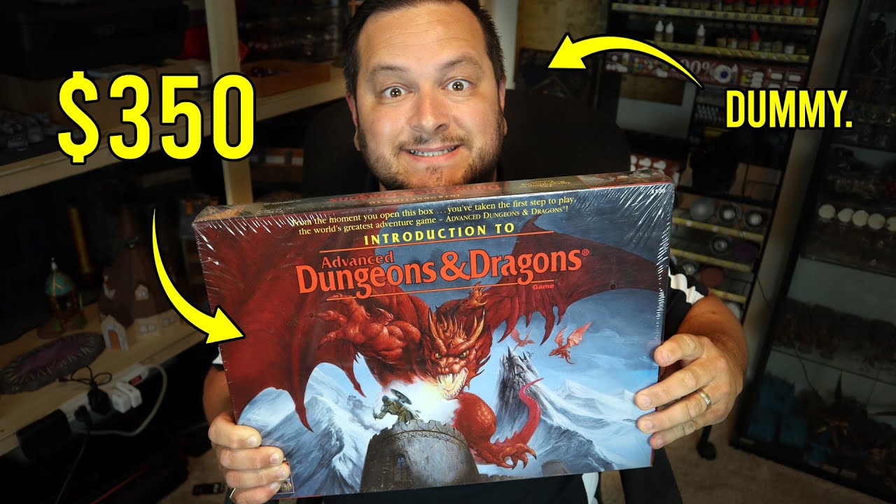 Я потратил 350 долларов на запечатанный стартовый набор D&D 2nd Edition... Давайте откроем его!
