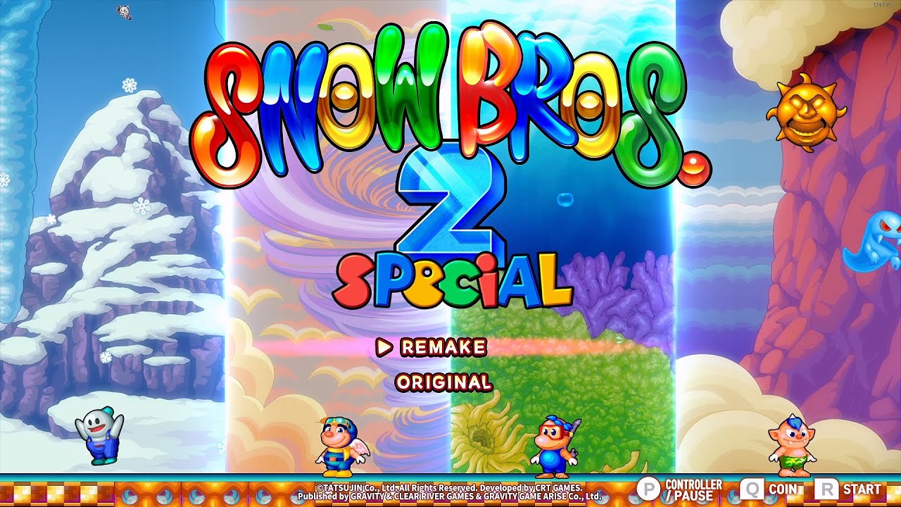 SNOW BROS. 2 SPECIAL Demo Playthrough 스노우 브라더스 2 스페셜 데모 버전 [Steam] 스팀판 플레이2024-10-14