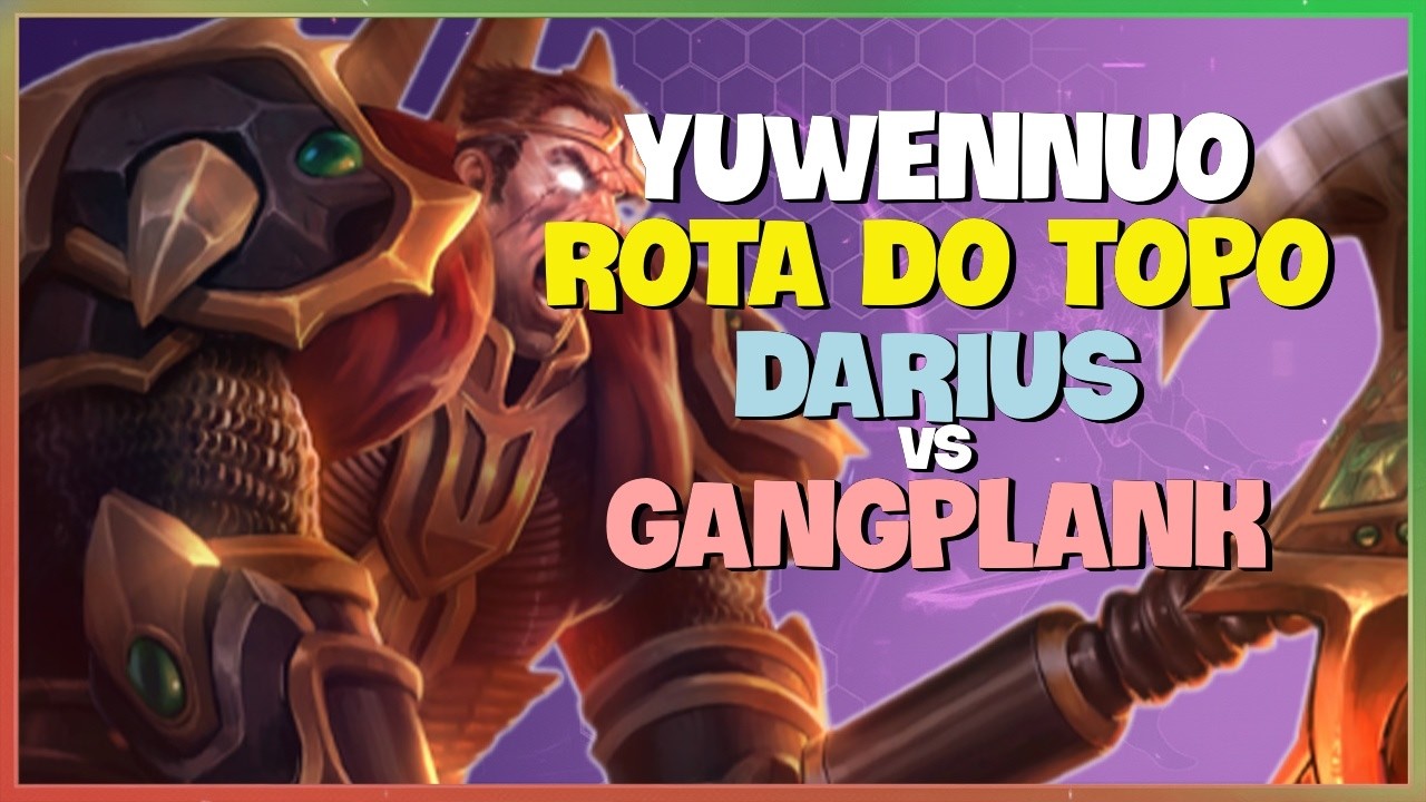 Rank 1 Darius : This Super Server Darius is MASSACRANDO the Gangplank with a PERFECT COMBO