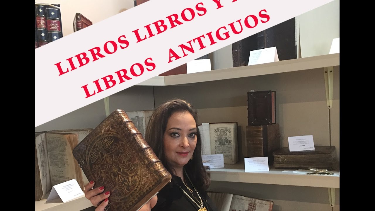 Libros, libros y más libros antiguos.