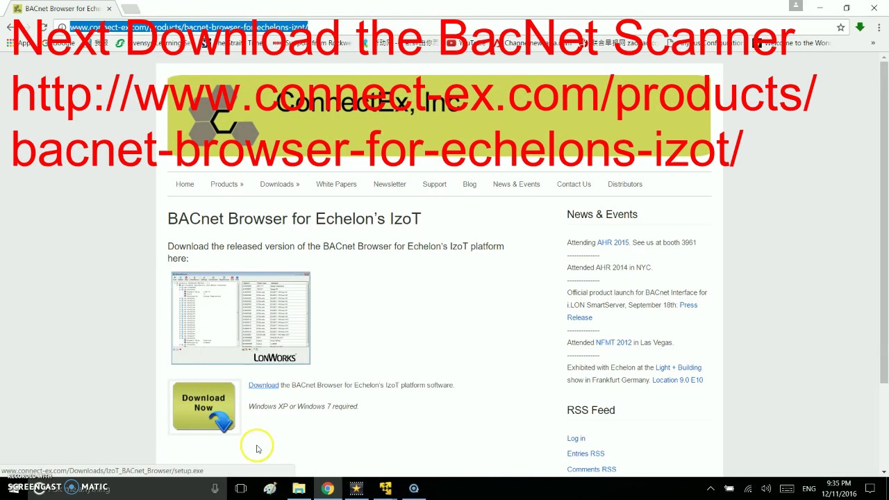 Using BacNet Device Simulator & BacNet Scanner