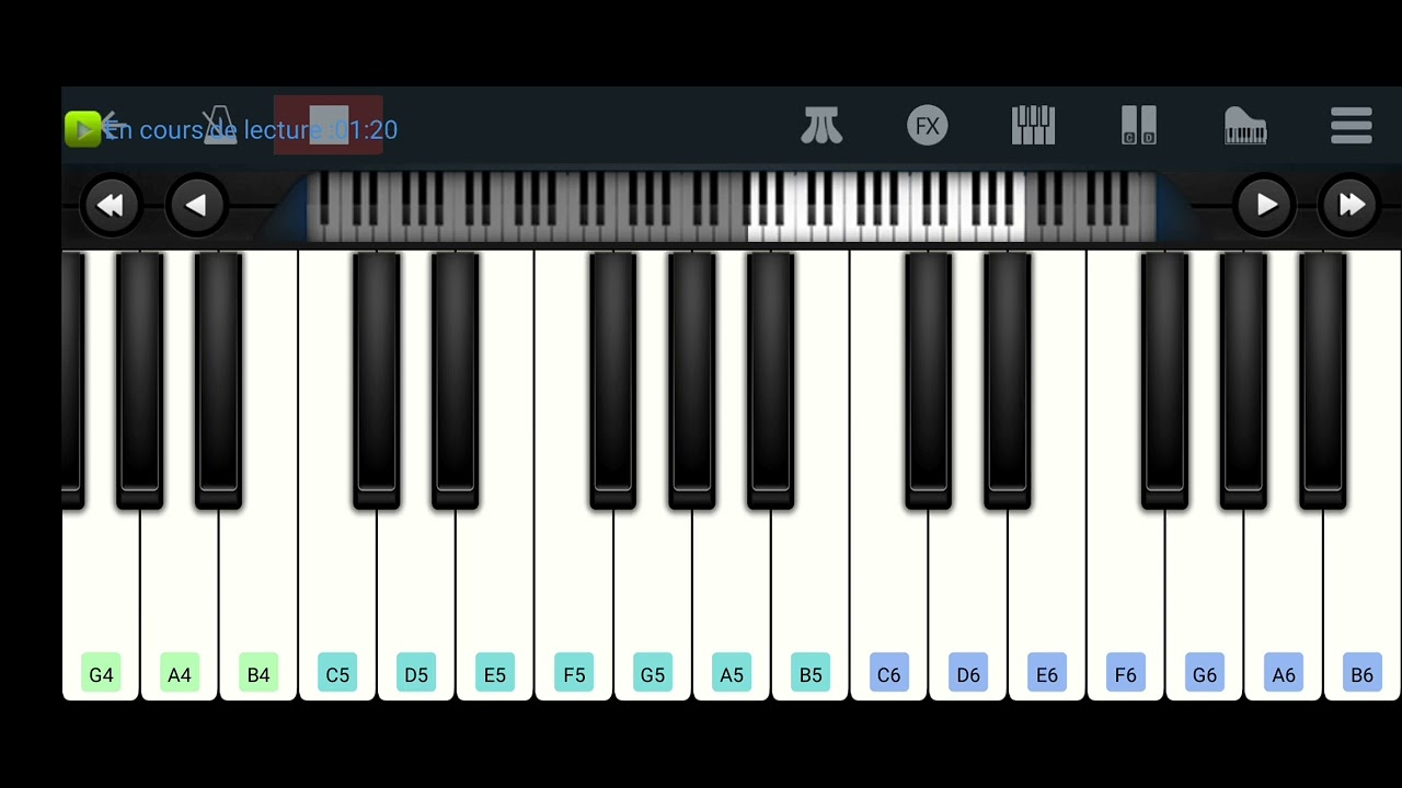 عزف موسيقى حكاية ليلة / bir gece masali piano 