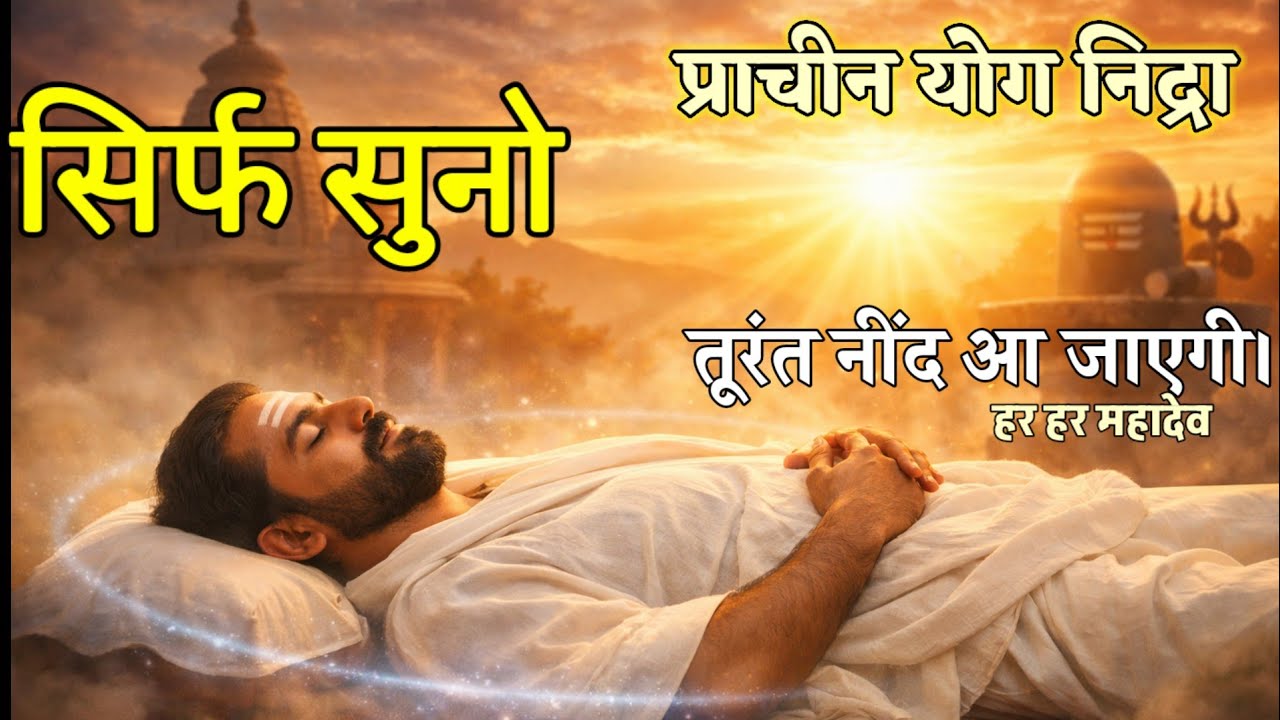  गहरी नींद का सबसे शक्तिशाली योगनिद्रा अनुभव | Deep Sleep Meditation | 10 मिनट में नींद