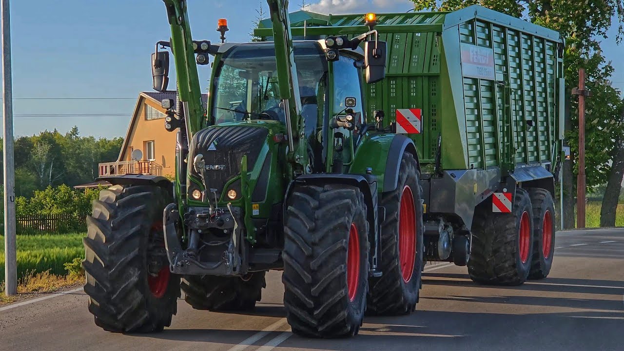 ☆40 km/h z KOSIARKĄ?!😱| ZBI&Oacute;R TRAW W GR BURDACH | Testy FENDT'&oacute;w☆ #fendt