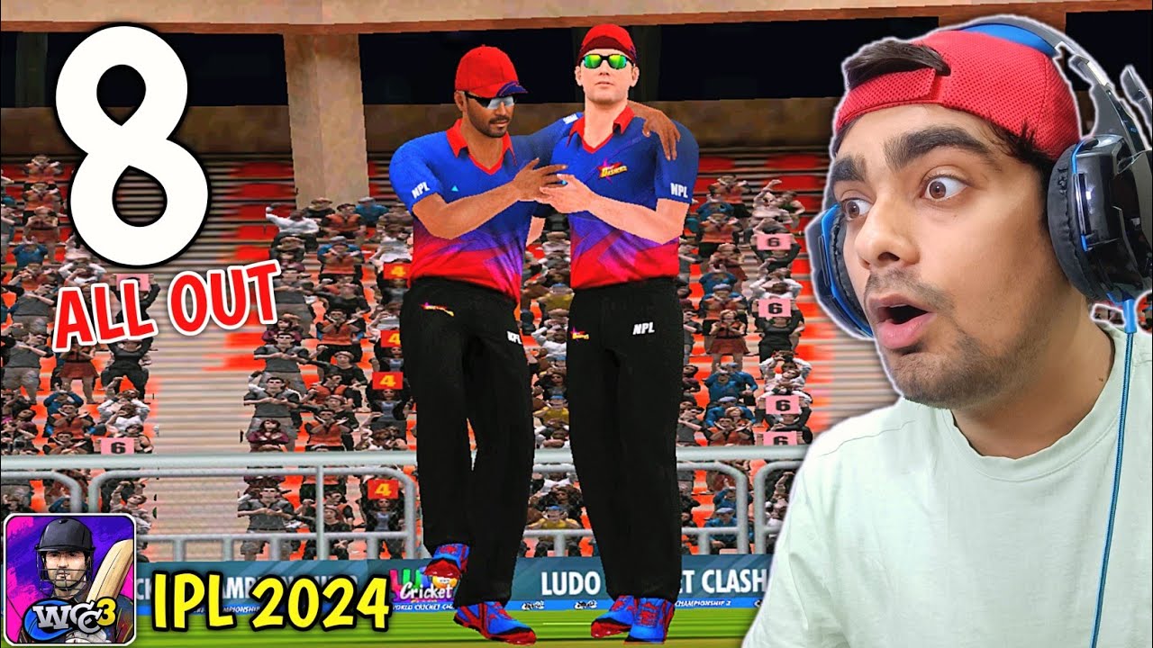 Record! GT *8 - ALL OUT* Vs DC WCC3 IPL 2024