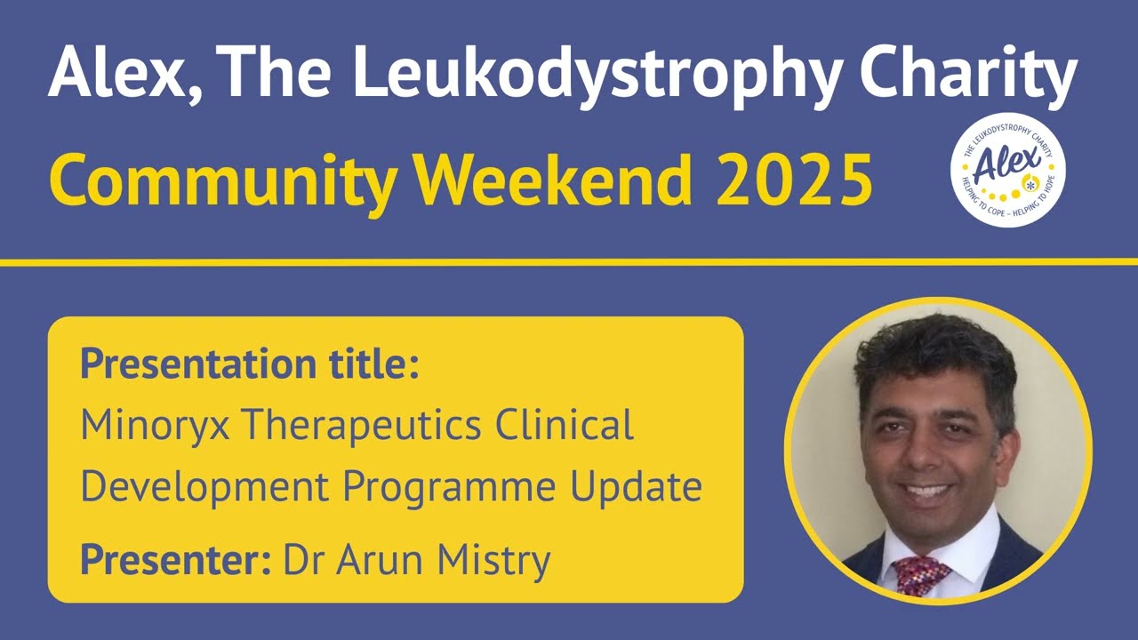 Minoryx Therapeutics Clinical Development Programme Update - Dr Arun Mistry