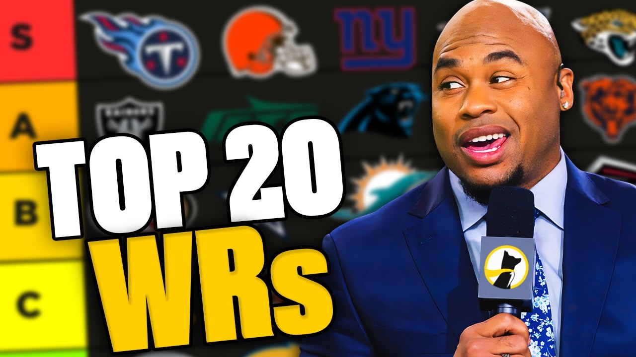 Ranking the Rookie WRs! Steve Smith's Top 20! 📈