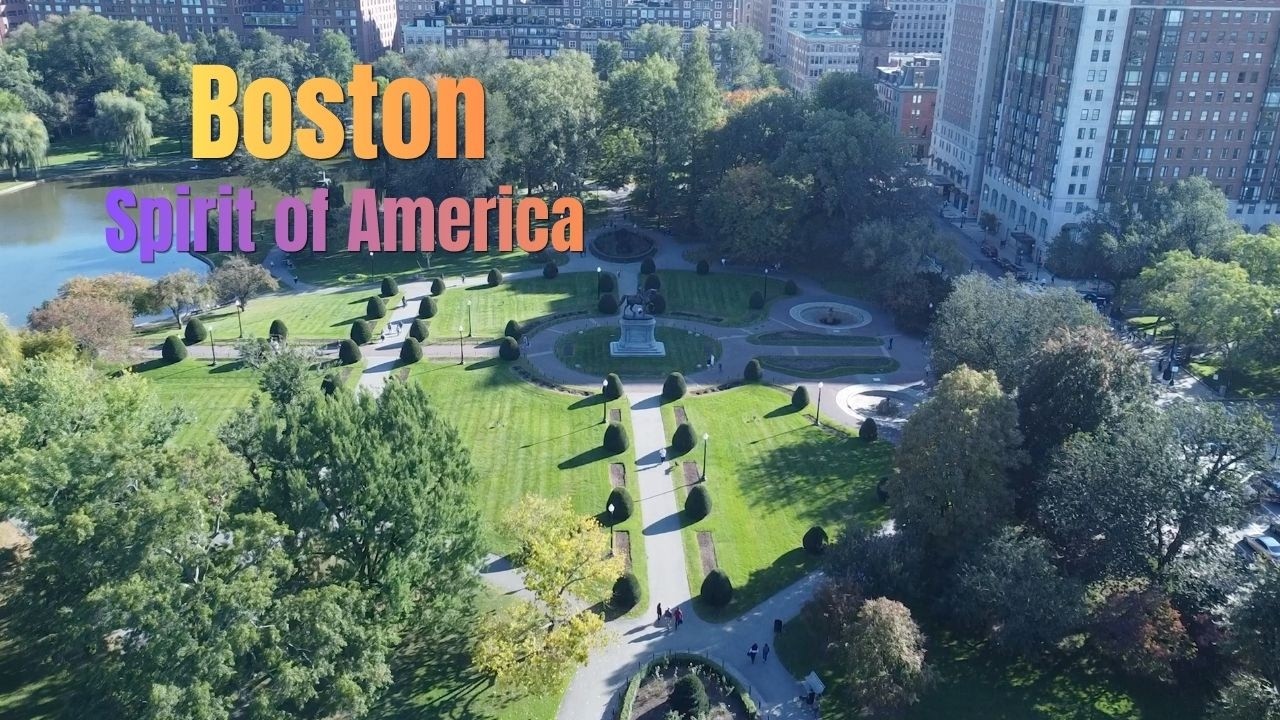 Boston, Massachusetts from Above 🇺🇸 | Stunning 4K Drone Tour of the City