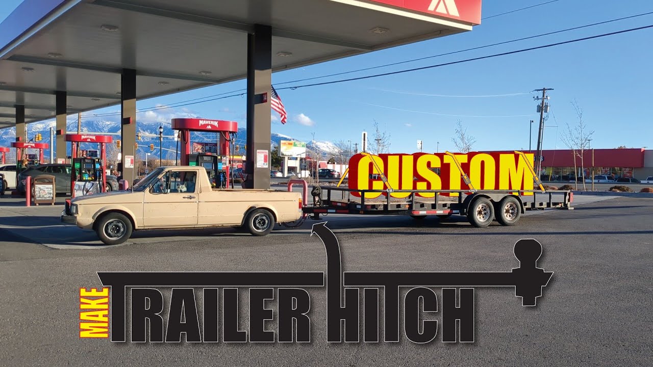 Make Custom Trailer Receiver Hitch for ANY VEHICLE