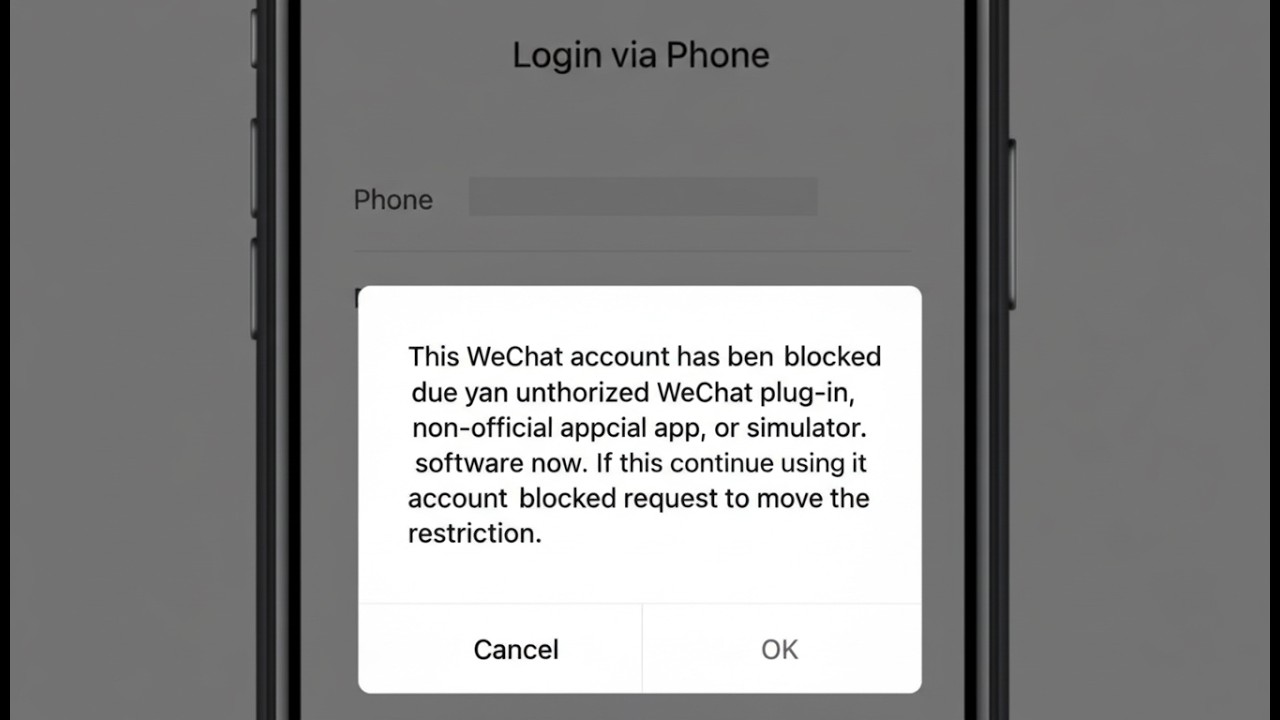 Как разблокировать заблокированный аккаунт WeChat в 2026 году? Два единственных на 100% эффективн...