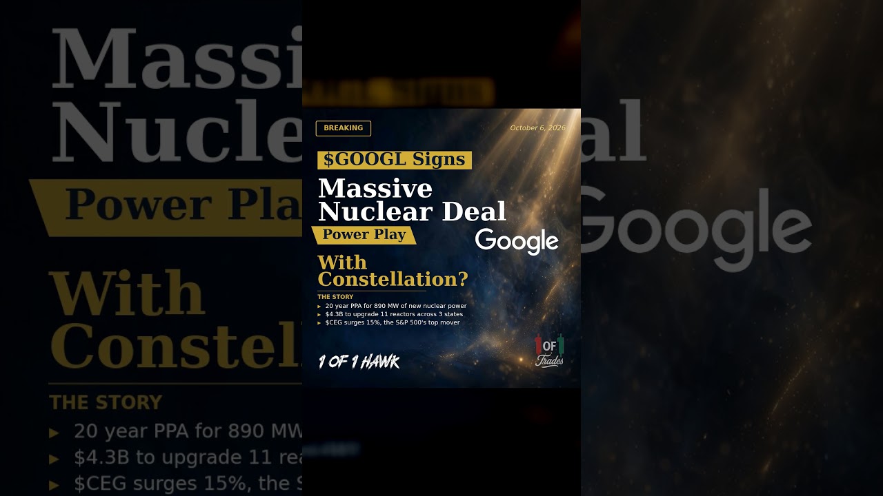 $GOOGL Signs Massive Nuclear Deal