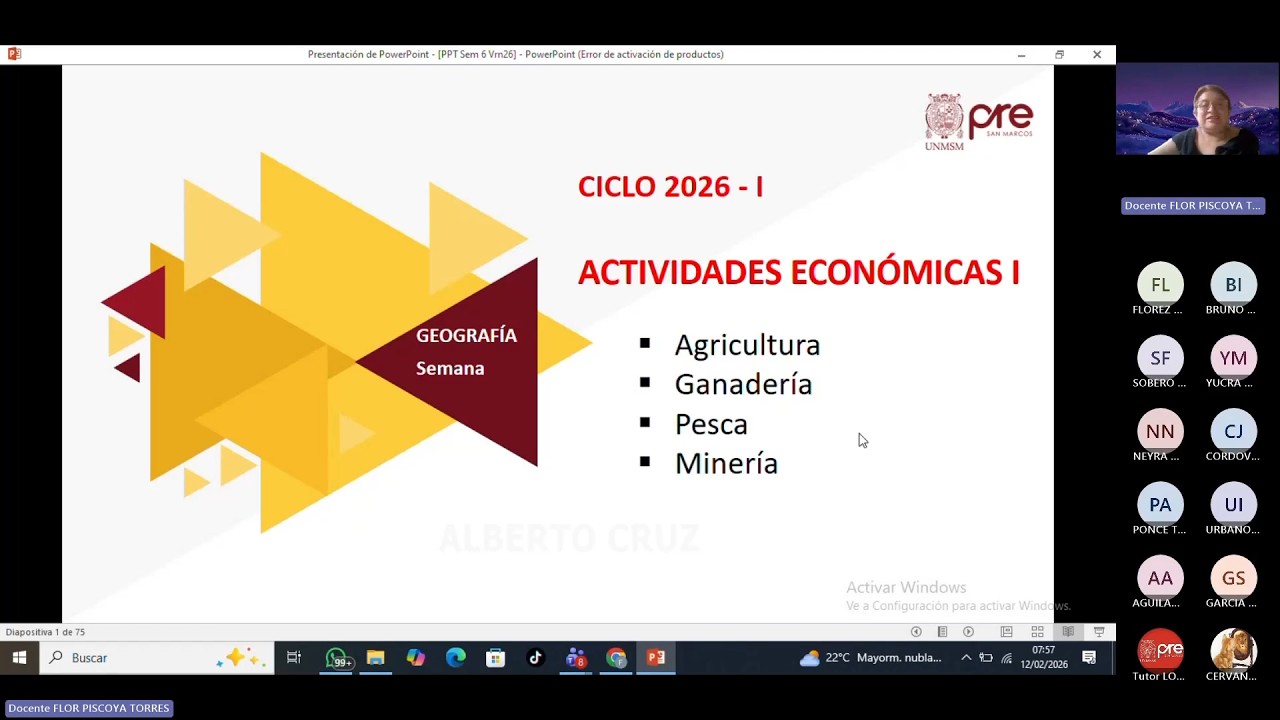 Geografía/Cívica - Semana 06 - Pre San Marcos Ciclo Especial de Verano 2026 (Nuevo Ciclo)