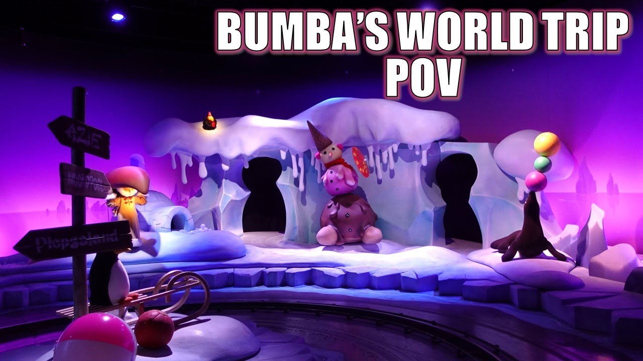 Bumba's World Trip POV (60FPS), Plopsaland de Panne Dark Ride | Non-Copyright