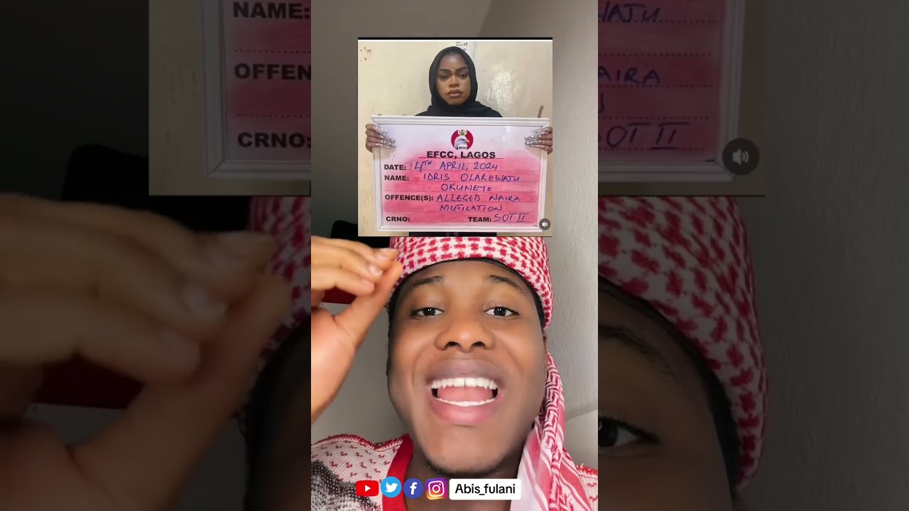 EFCC sun kama Idris Bobrisky…. #abis_fulani #hausa