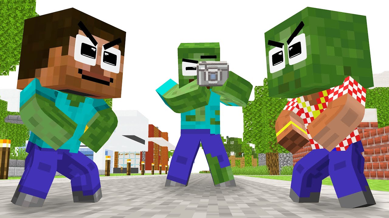 Poor Zombie and Broken Family 💔 Sad Story – Minecraft Animation