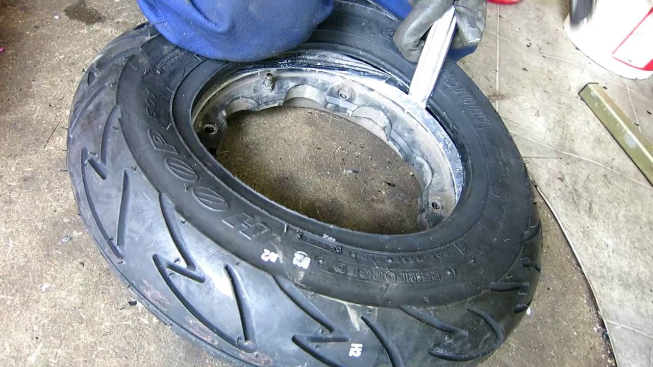 SLUK | tubeless tyre fitting to scooter wheels (e.g. Vespa Lambretta)