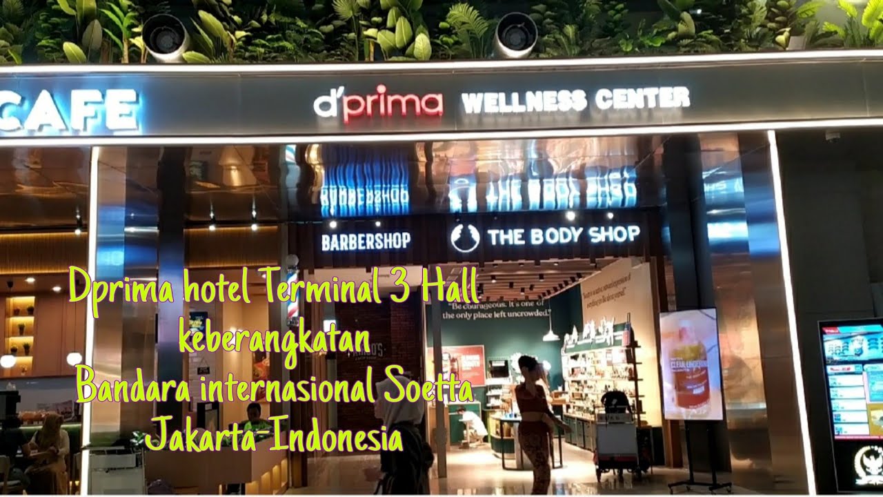 Hotel at Terminal 3 departure Hall Soekarno Hatta Internasional Airport gate 4