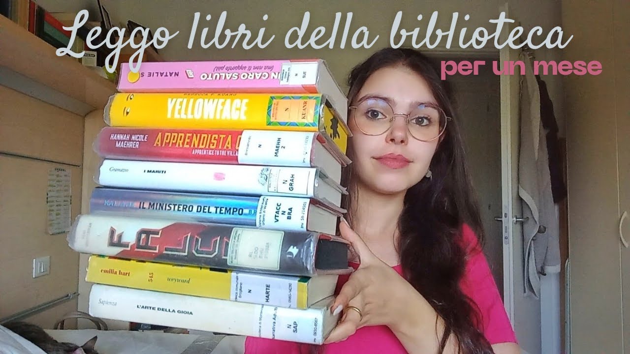 Leggo libri della biblioteca per un mese | Reading vlog parte 1📚