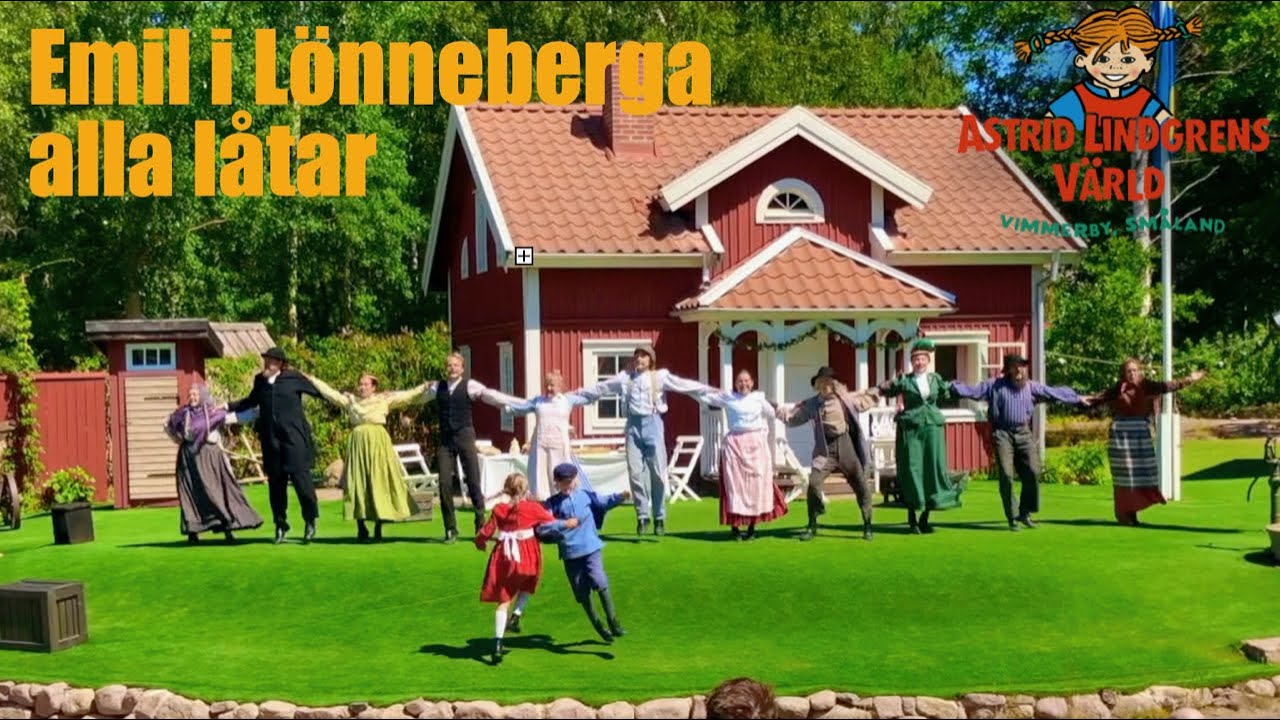 Emil i Lönneberga alla låtar på Astrid Lindgrens Värld