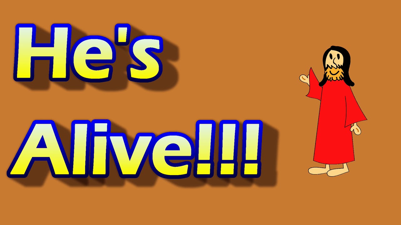 He's Alive - Children's Easter Song, Full HD version, no interruptions