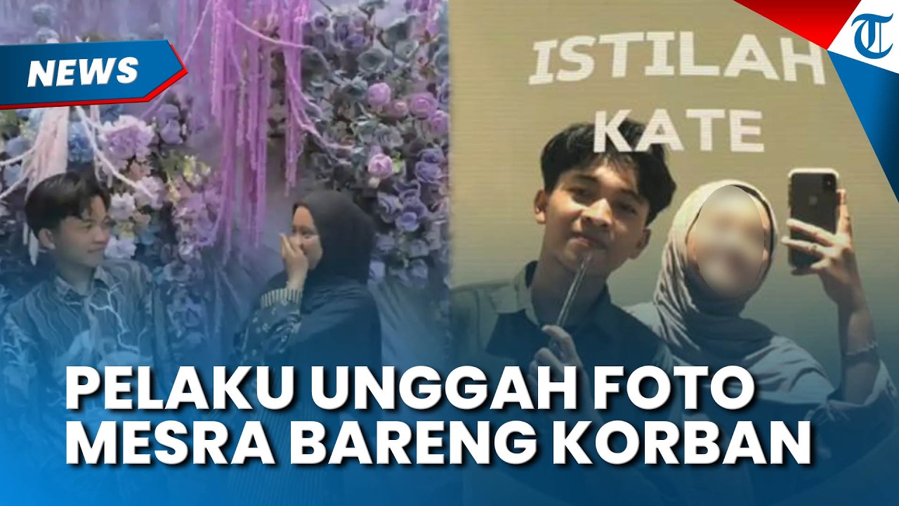 UNGGAHAN Foto Mesra Pelaku Sehari sebelum Bacok Mahasiswa UIN Riau Disorot