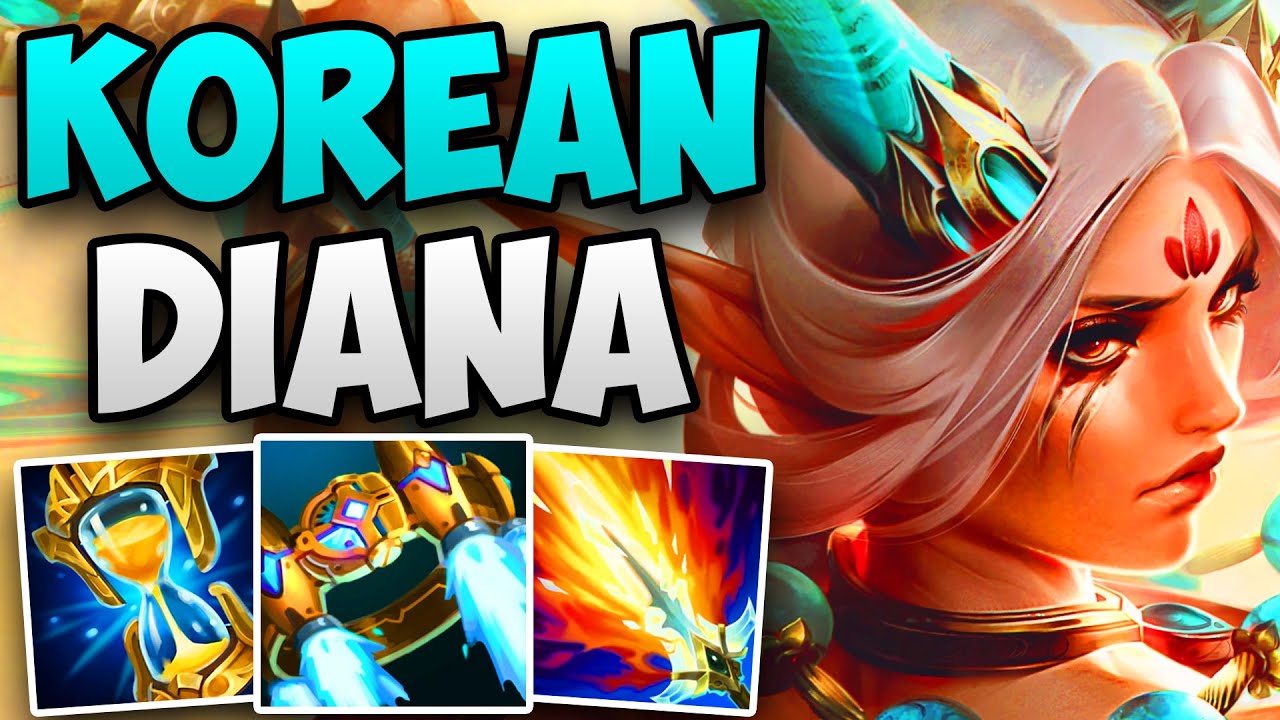 KOREAN CHALLENGER CARRIES WITH DIANA JUNGLE! | CHALLENGER DIANA JUNGLE GAMEPLAY | Patch 14.6 S14