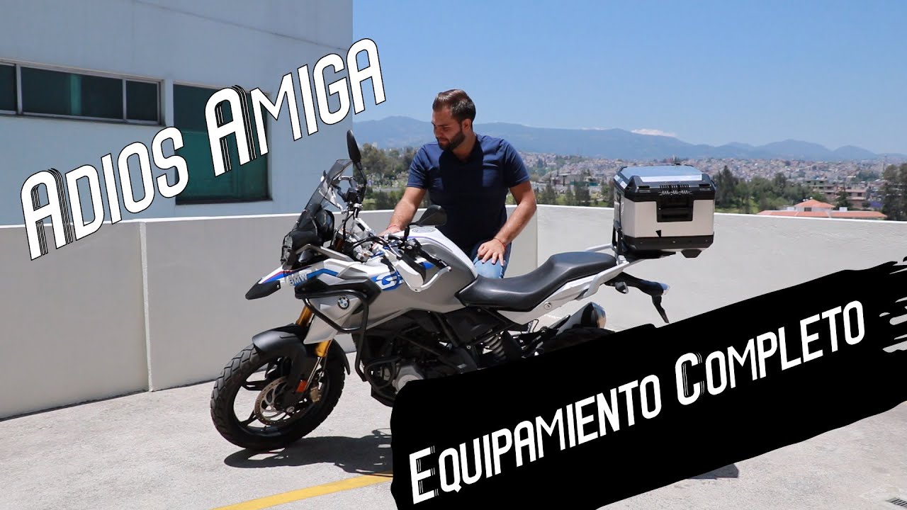 Equipamiento completo en G 310 GS - Adiós a una amiga / *En El Garage* Dale Gas moto