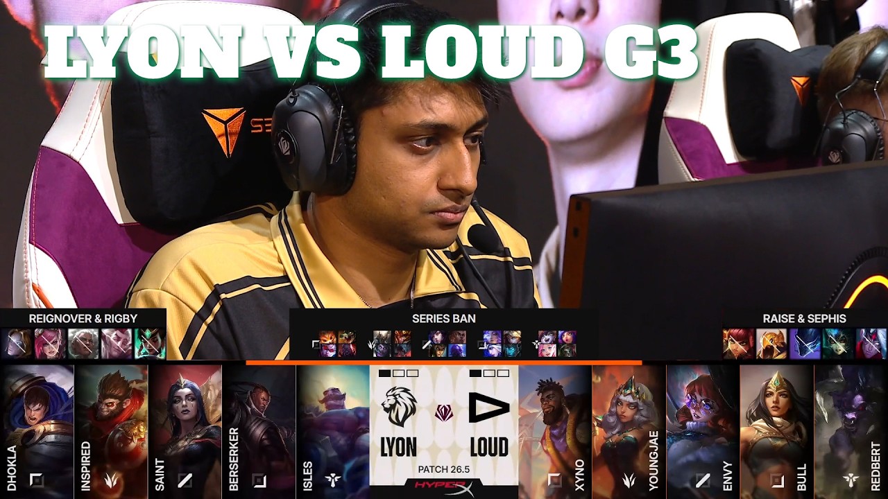 LYON vs LOUD Game 3 | First Stand 2026 Group Stage Day 2 | LYON vs LOUD G3