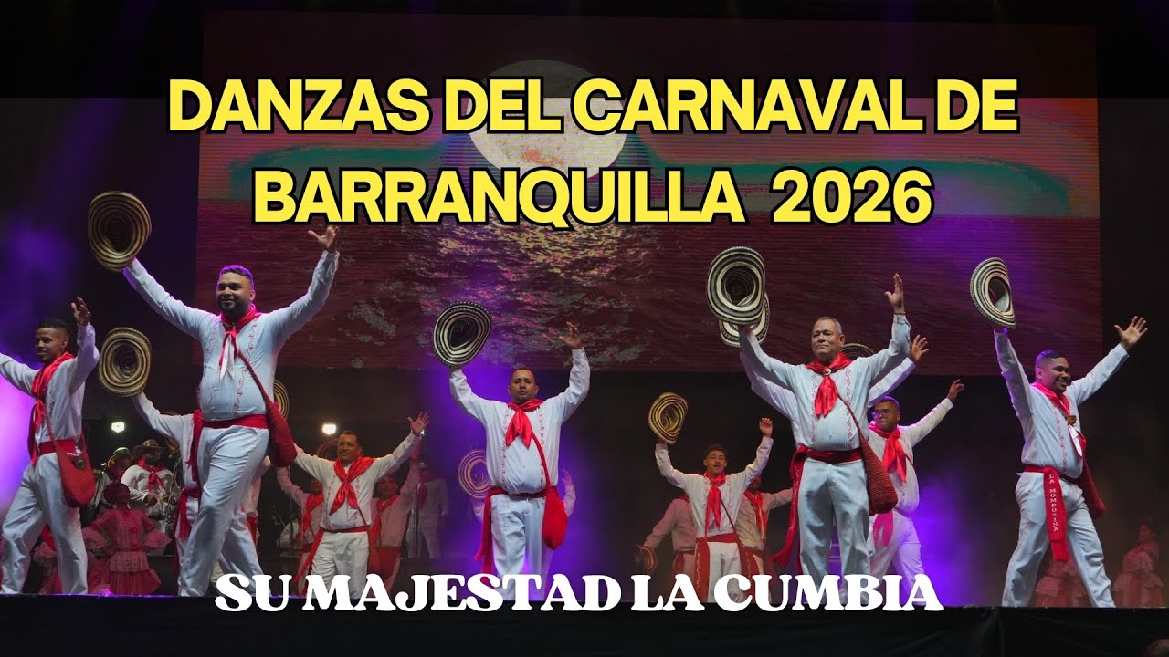 🎭✨ La noche donde el folclor brilló y La Cumbia se apoderó de Barranquilla - Carnaval 2026 💃🏽🔥