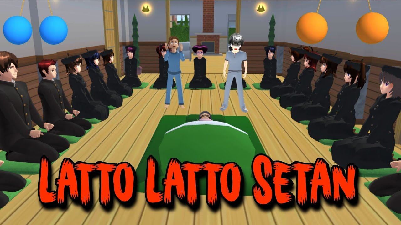 MIO MENINGGAL KARENA LATTO LATTO SETAN || HORROR MOVIE SAKURA SCHOOL SIMULATOR