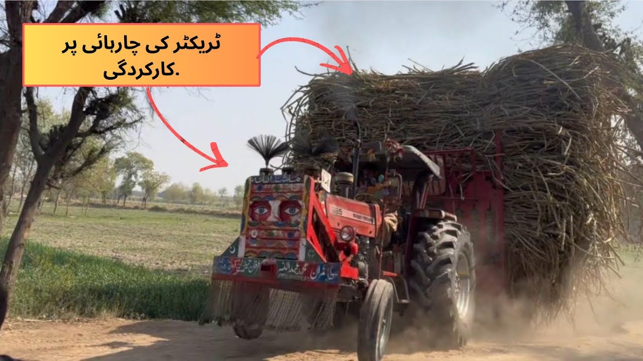  کیا 385 ٹریکٹر اونچائی پر چڑھ پائے گا؟| Massey Ferguson 385 Hill Test